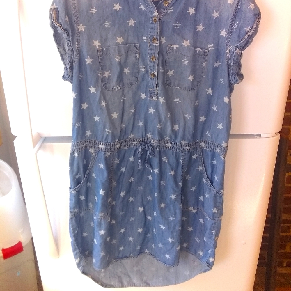 Denim Patriotic Dress